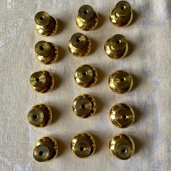 Brass Cabinet or Drawer Pulls Knobs - Picture 4 of 8